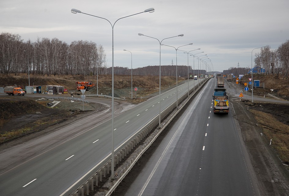Съезд к поселку Травники на М-5 будет готов к 1 ноября. Фото: gubernator74.ru