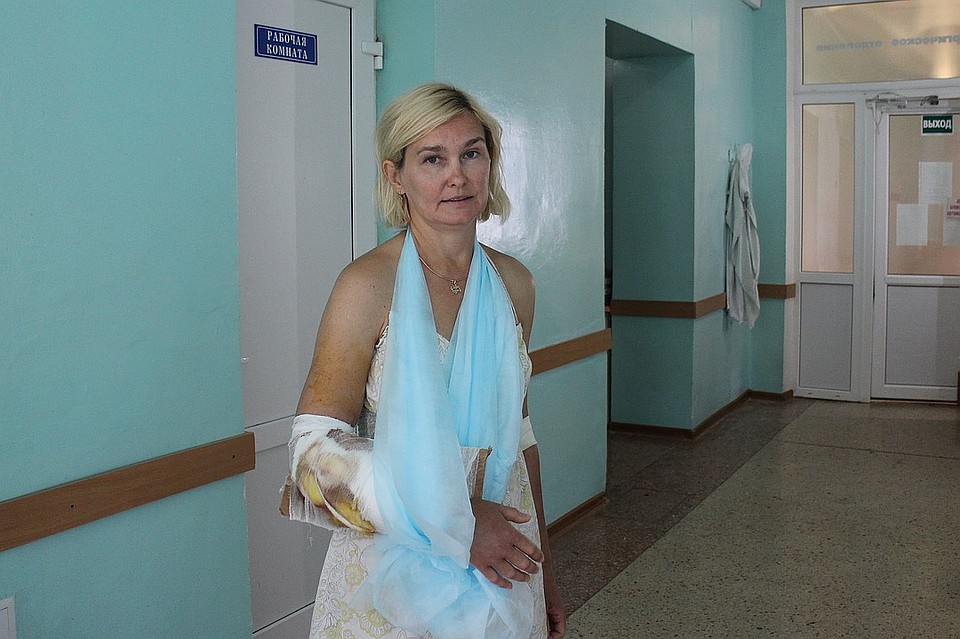 Ольга проходила лечение в симферопольской больнице Фото: Галина КОВАЛЕНКО