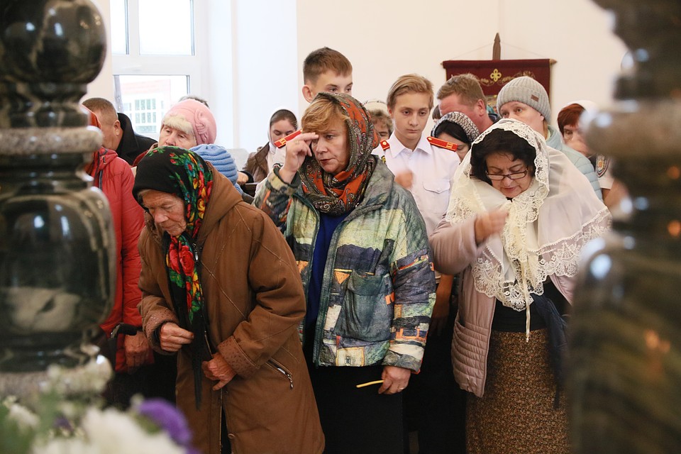 100-летие Михаила Калашникова: В Курье освятили храм Знамения Пресвятой Богородицы Фото: Олег УКЛАДОВ