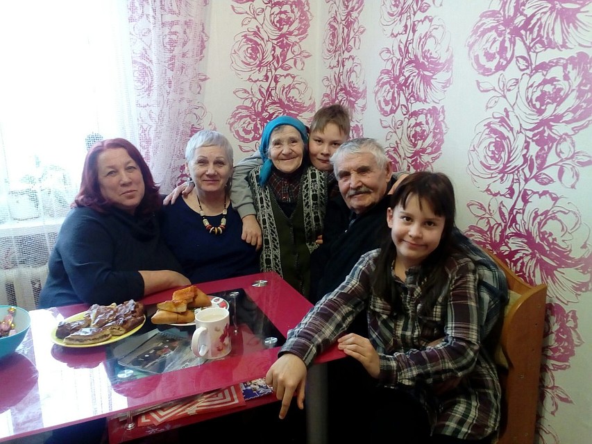 В кругу семьи. Фото: из личного архива