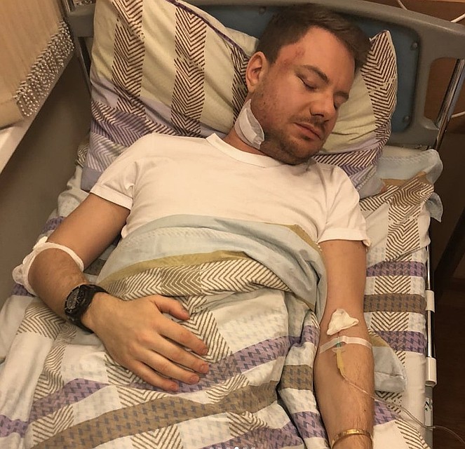 DJ Smash в больнице. Фото: соцсети