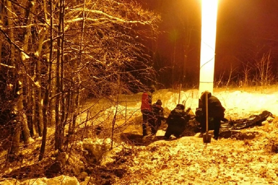 Задержанный сам показал примерное место, где он пытался уничтожить расчлененное тело. Фото: СУ СКР Чувашии