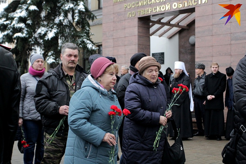 Тверь почтила память погибших сотрудников органов внутренних дел. Фото: Виктория ТУШКОВА