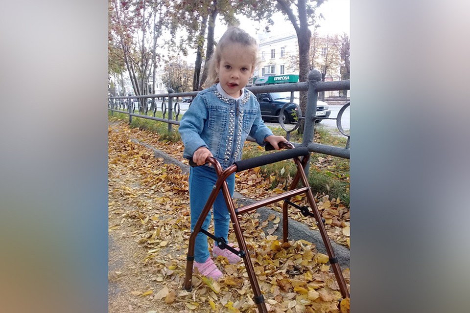 Девочка проходит реабилитацию в Нижнем Новгороде каждые четыре месяца. Фото: СОЦСЕТИ