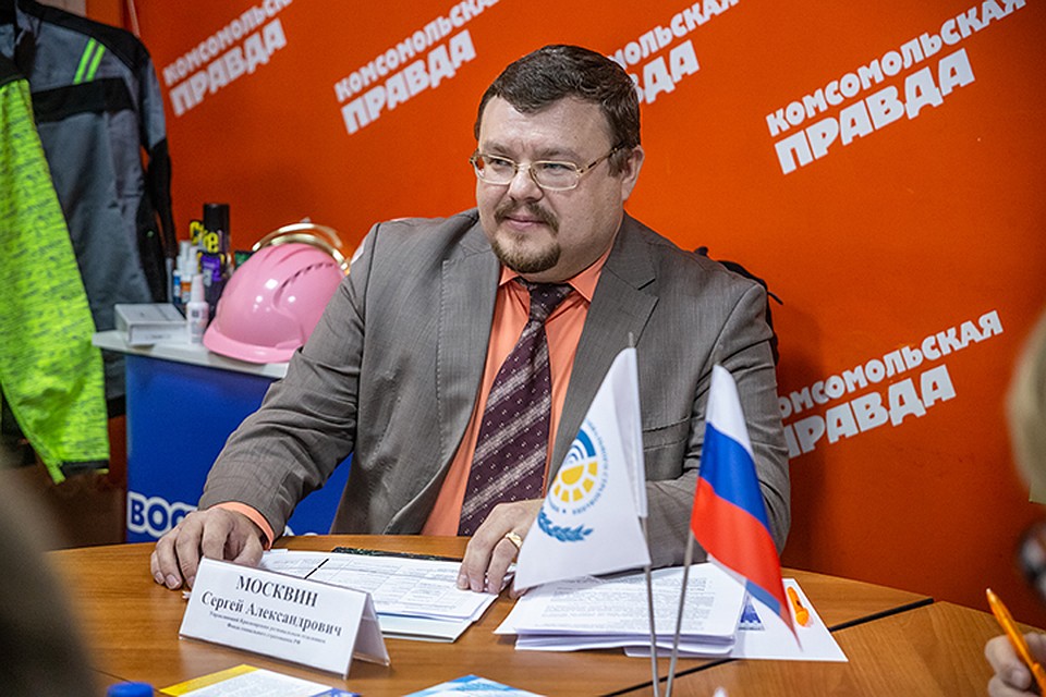Управляющий Красноярским региональным отделением Фонда социального страхования РФ Сергей Москвин Фото: ИВАНОВА Диана