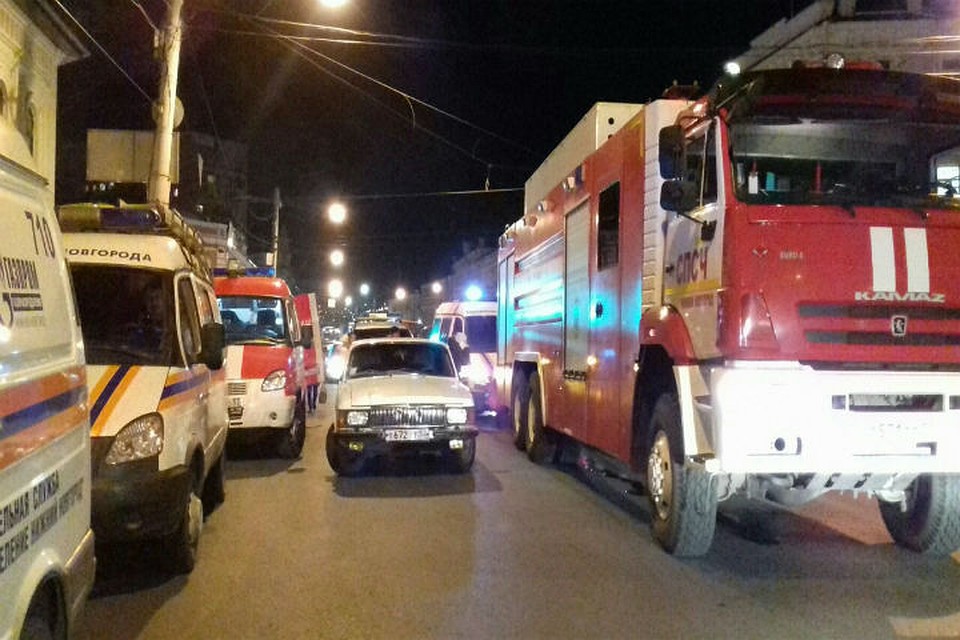 В тушении пожара задействованы 63 человека. Фото: ГУ МЧС по Нижегородской области