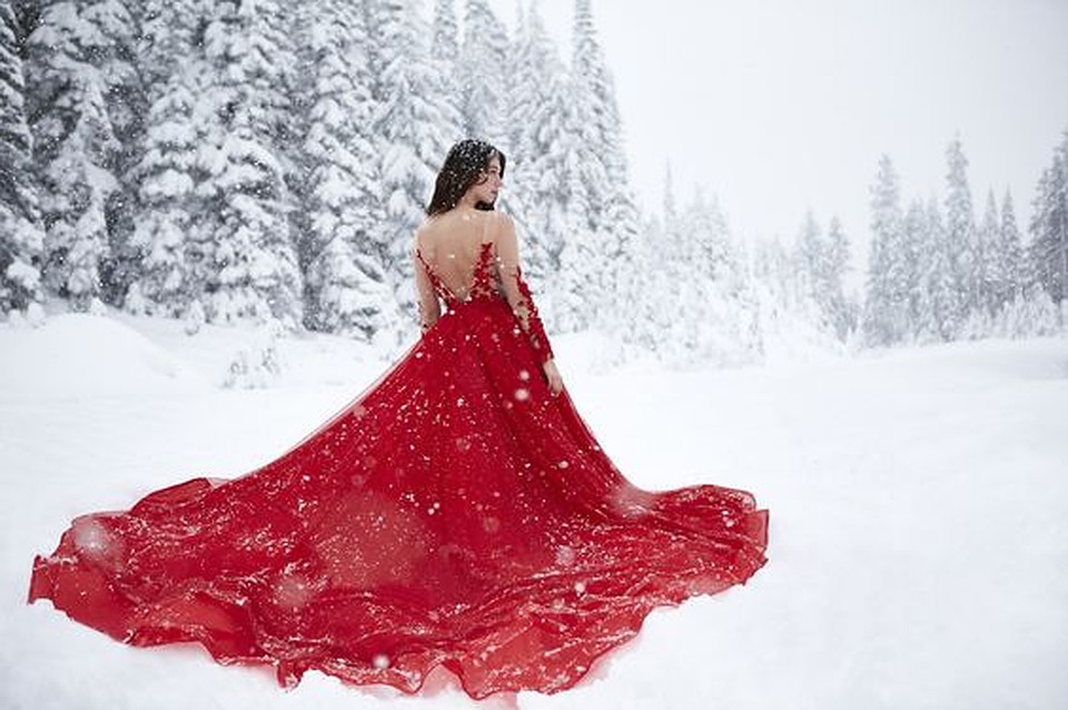 После такой фотосессии можно слечь с температурой. Фото: pinterest.ru