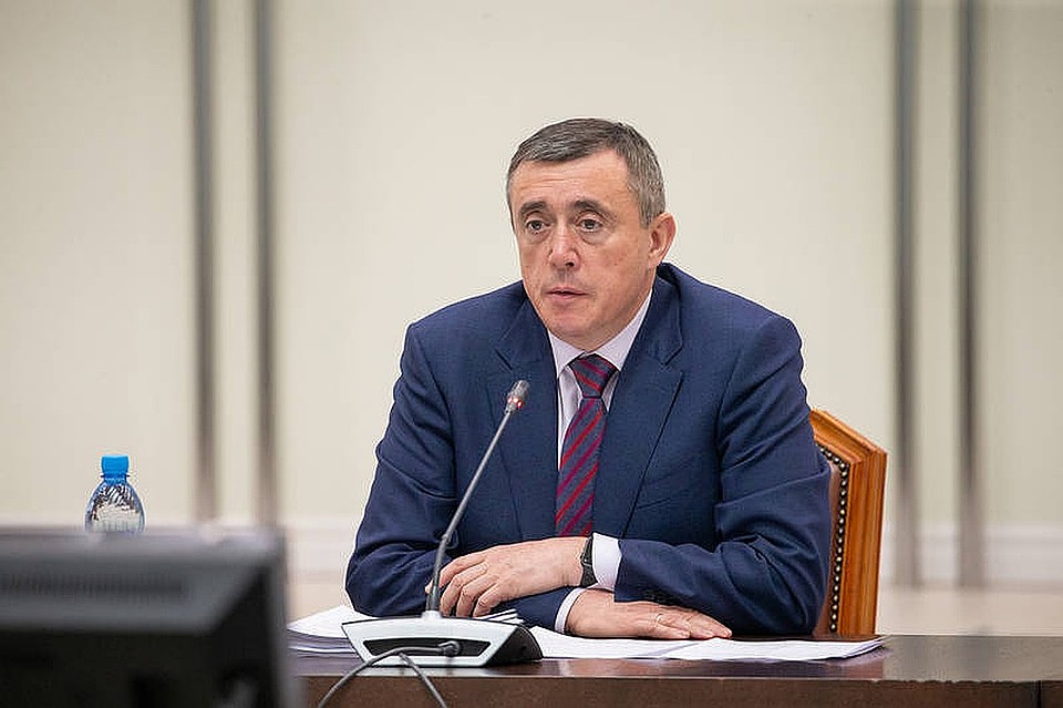 Губернатор Сахалинской области Валерий Лимаренко представил главные проекты региона. Фото предоставлено пресс-службой правительства Сахалинской области.