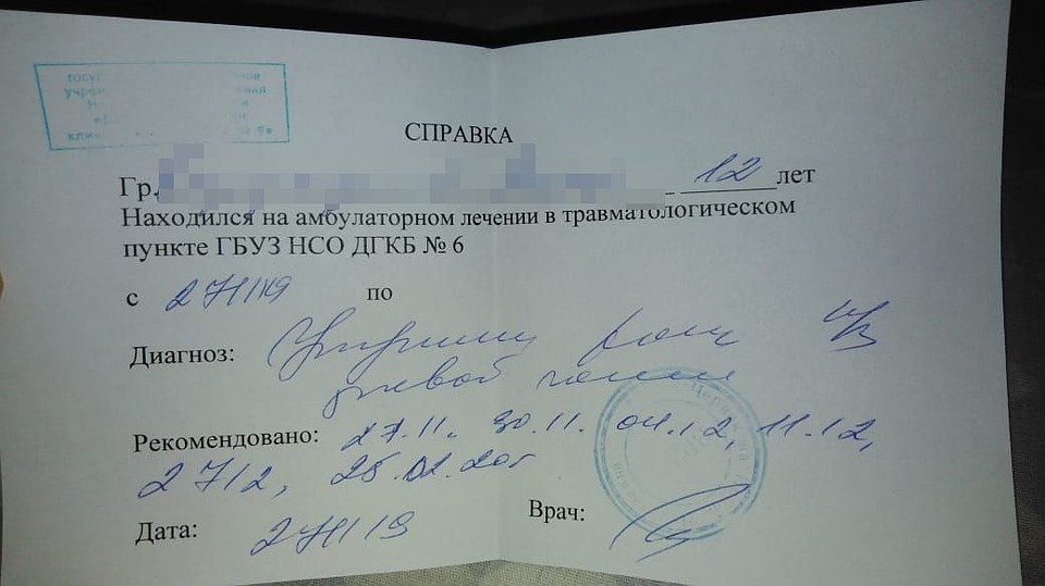 Псы напали на ребенка 27 ноября.