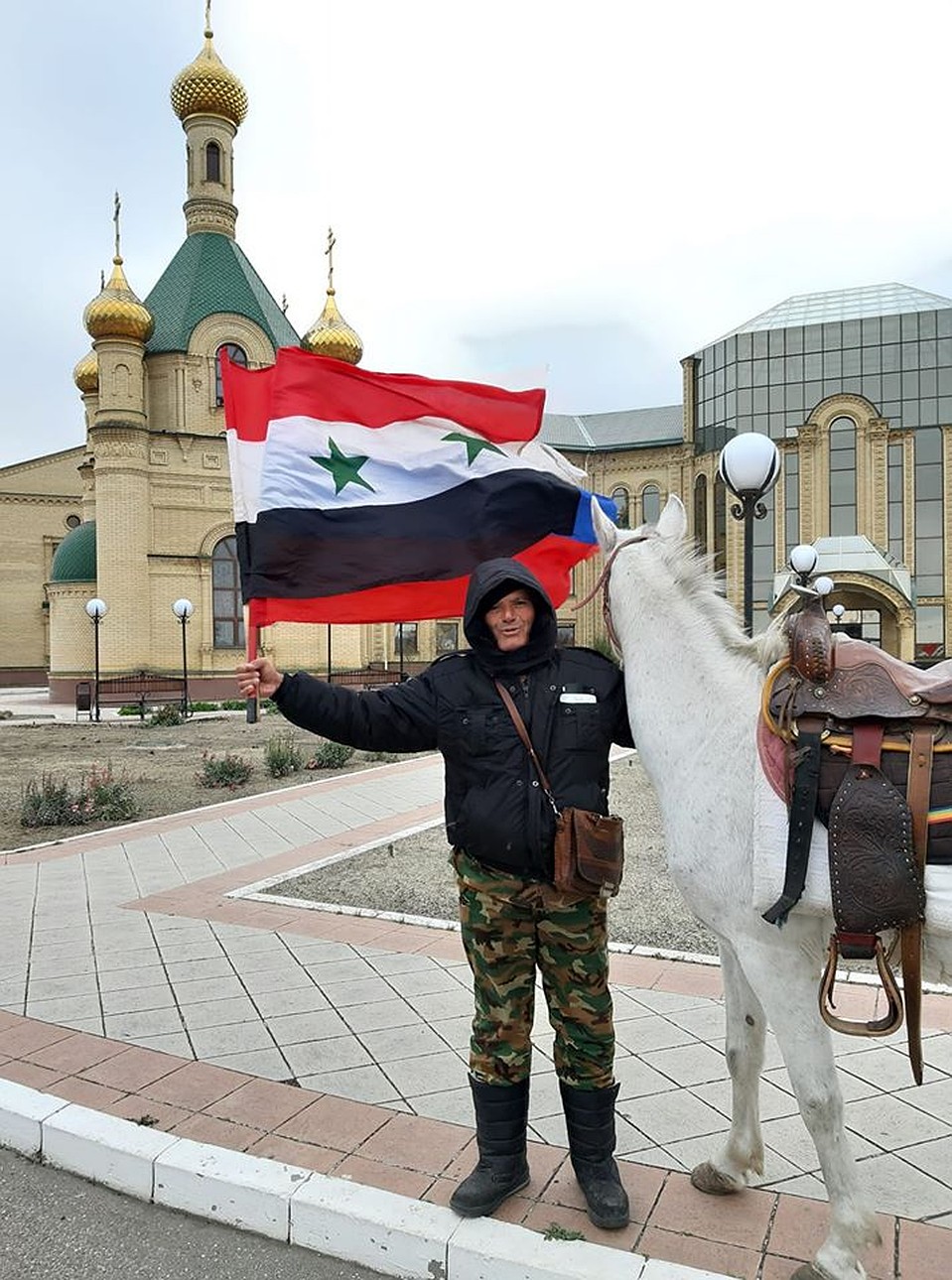 Еще в апреле этого года Аднан вышел Дамаска. Фото: личная страница в Facebook Adnan Azzam.