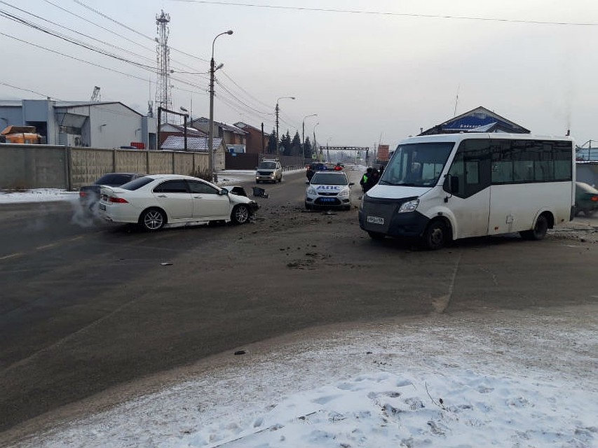 Обстоятельства аварии выясняются. Фото пресс-службы ГУ МВД России по Иркутской области