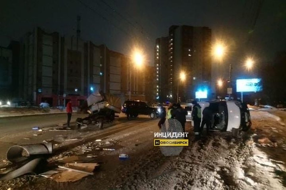 Водитель без единой царапины. Фото: «Инцидент Новосибирск»