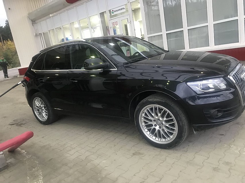 Автомобиль Ксении, из-за которого ее убили. Фото: отряд "Лиза Алерт"