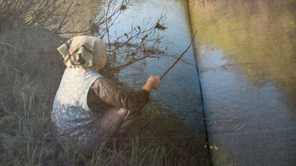 На рыбалке. Фотографии для книги сделаны Дианой Никитиной. Фото: Евдокия САХАРОВА