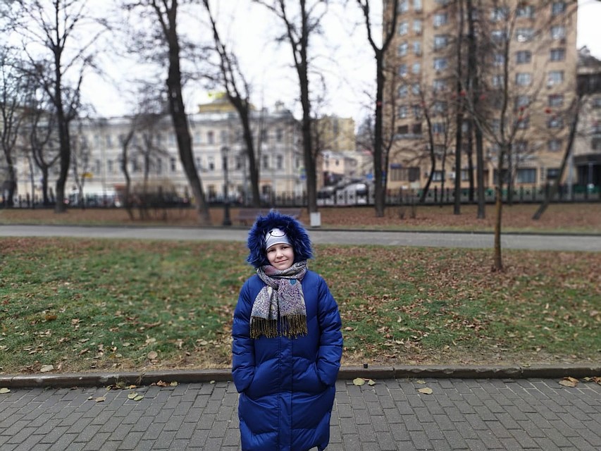 В прошлом месяце Саша летала в Москву на обследование. Фото из семейного архива Саши Порва