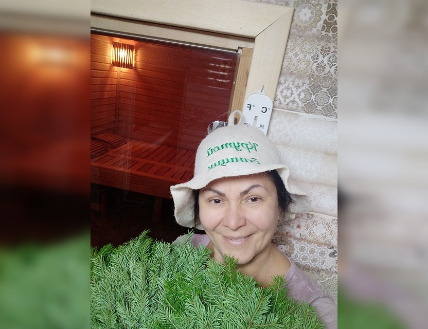 Вера Петракович занимается телесной терапией и управляет "Баней для души"
