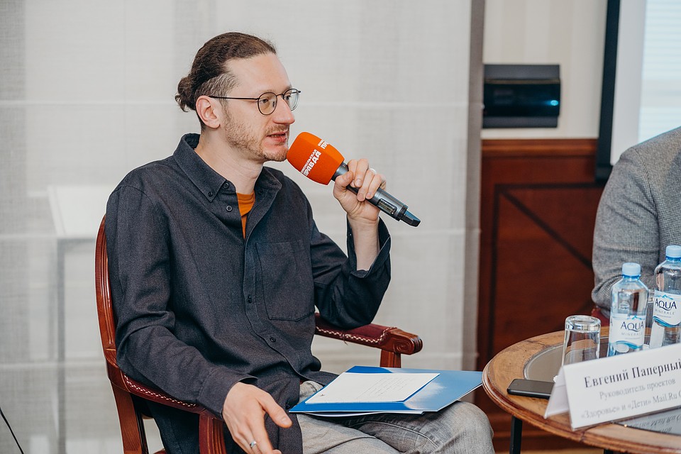 Евгений Паперный, руководитель проектов «Здоровье» и «Дети» Mail.Ru Group.
