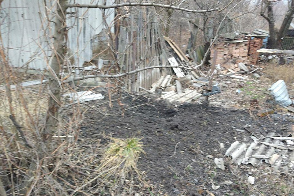 Попадание в Зайцево по улице Карбышева. Фото: И.Приходько