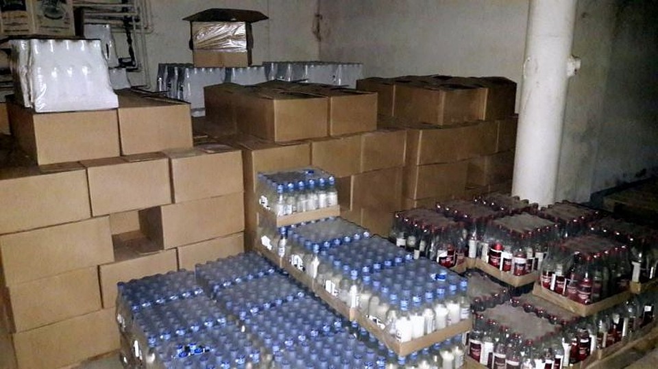 Готовая алкогольная продукция без сопроводительных документов. Фото: Росалкогольрегулирование