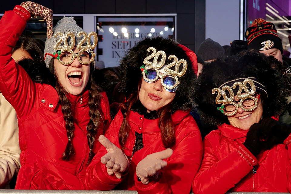 С Новым годом, Планета!!! Фото: REUTERS