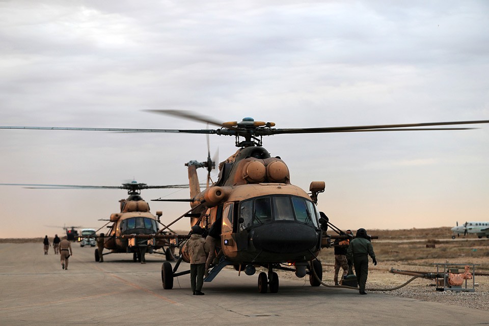 Американская военная база Аль-Асад. Фото: REUTERS