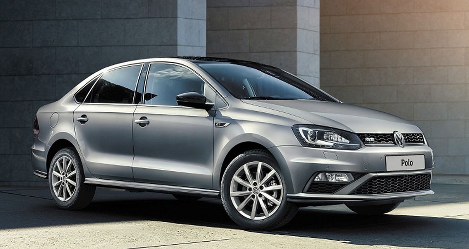 Volkswagen Polo Sedan.