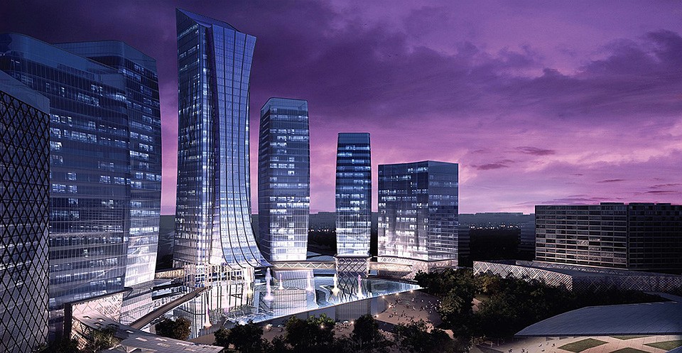 Международный финансовый центр Minsk World – деловое сердце комплекса.