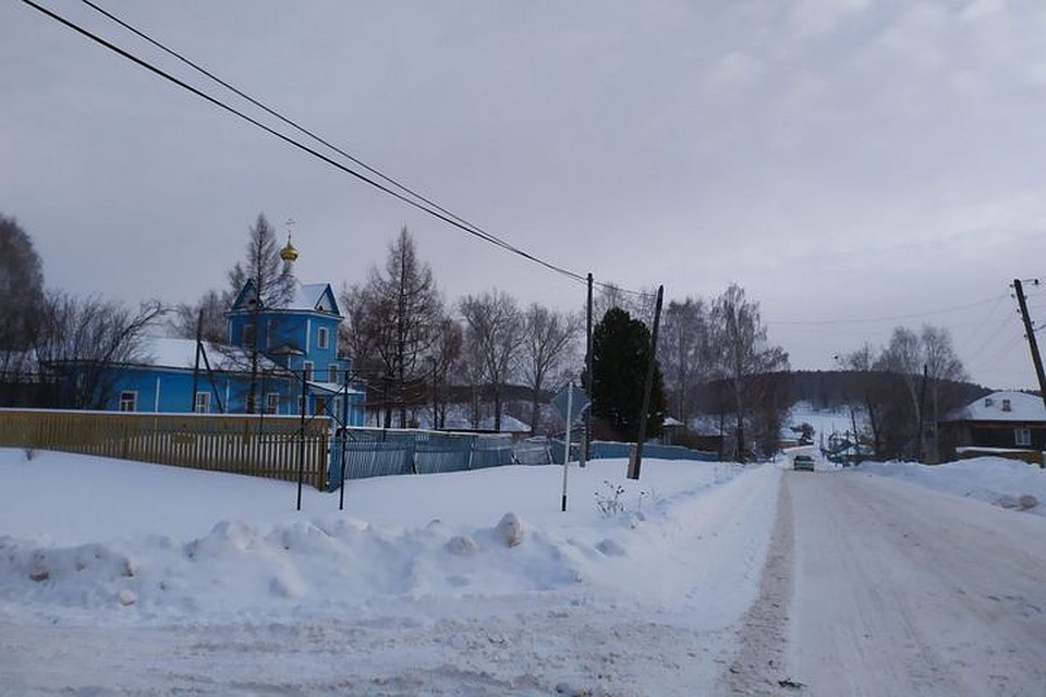 Родное село Максима и Аллы Егва. Этот храм она часто посещала. Фото: Елена КОНОВА