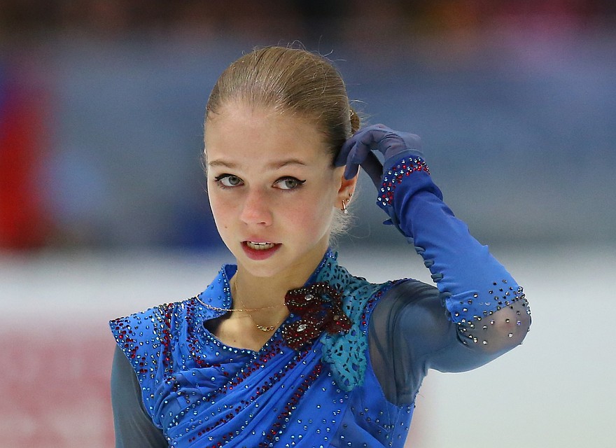 Александра Трусова - третья. Фото: REUTERS