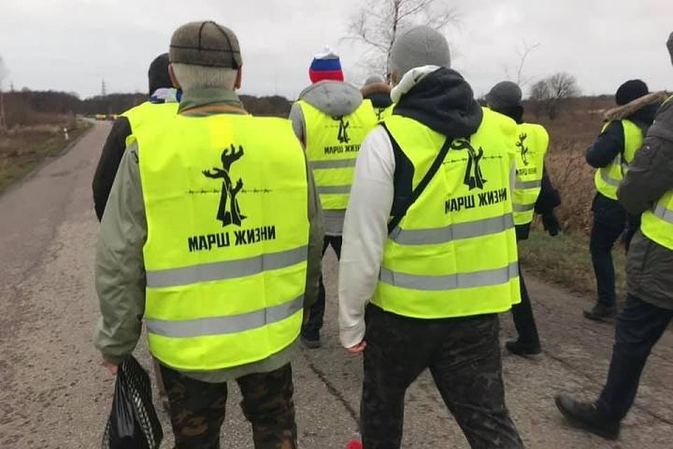 В этом году в "Марше жизни" приняли участие около 150 человек. Фото: Алексей Заливатский