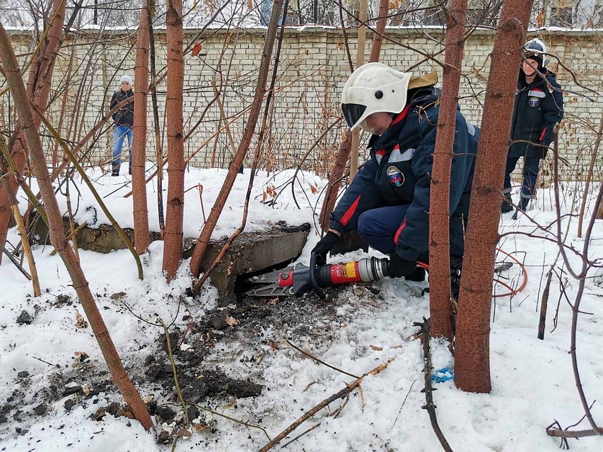 Фото Саратовской городской службы спасения