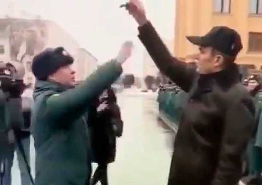 Прыжок офицера. Фото: YouTube
