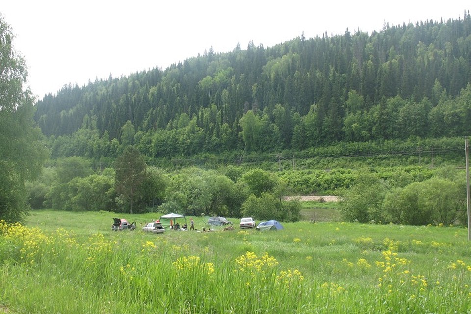 Это место стоянки, где с родителями отдыхала Катя Четина. Фото предоставлено пресс-службой СУ СКР по Пермскому краю.