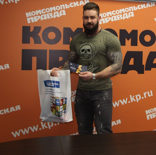 Андрей Васильев - бесспорный победитель конкурса "Мистер-фитнес" Фото: Мария ШАБАНОВА