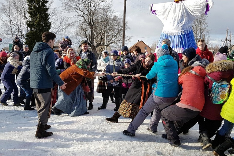 В народе верили - как Масленицу проведешь, таким и год будет. Фото: из архива Тверской картинной галереи