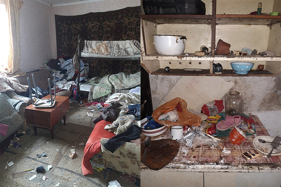 Кажется, дело было не только в разбросанных вещах. Фото: Управление по делам детей и защиты их прав администрации Симферопольского района