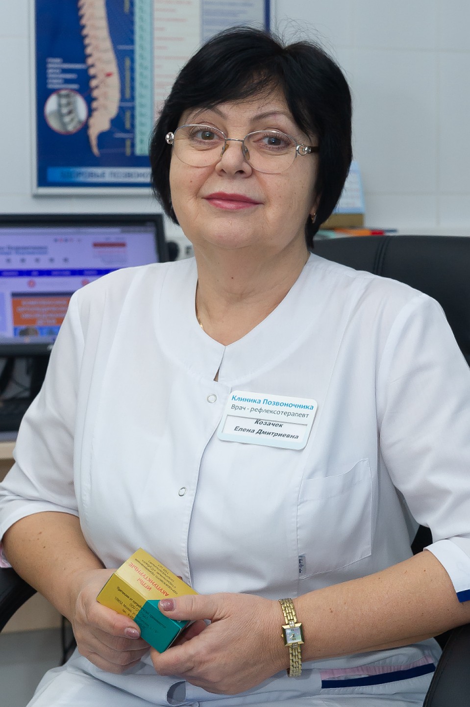 Елена Дмитриевна Козачек: «То, что я буду врачом, я четко осознала, когда мне было 5 лет». Фото: Олег ЗОЛОТО