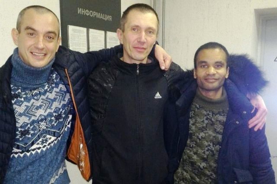 Ополченцы встретились в Челябинске. В центре: Евгений Щербак.