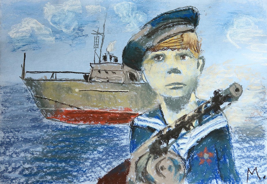 Работа, занявшая 1 место в номинации "Рисунок": Марк Таскаев, 9 лет, Москва