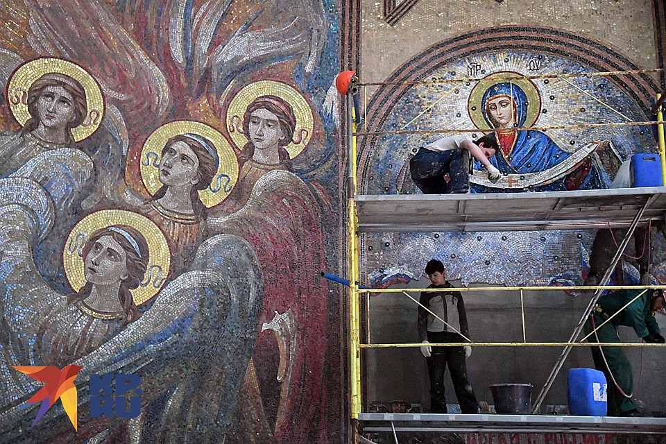 Вера формирует дух победителя Фото: Владимир ВЕЛЕНГУРИН