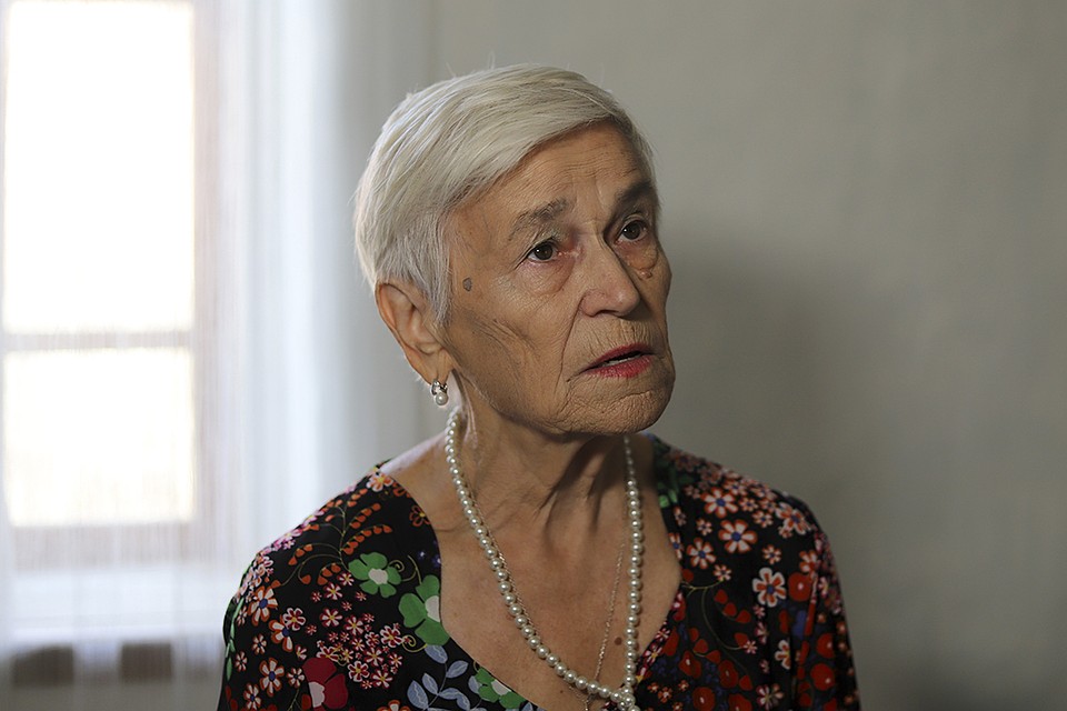 Дочь Ильи Степанова Светлана Крамарева в 2019 году прибыла на 80-летний юбилей хаты. Фото: Виталий КАРНАУХ