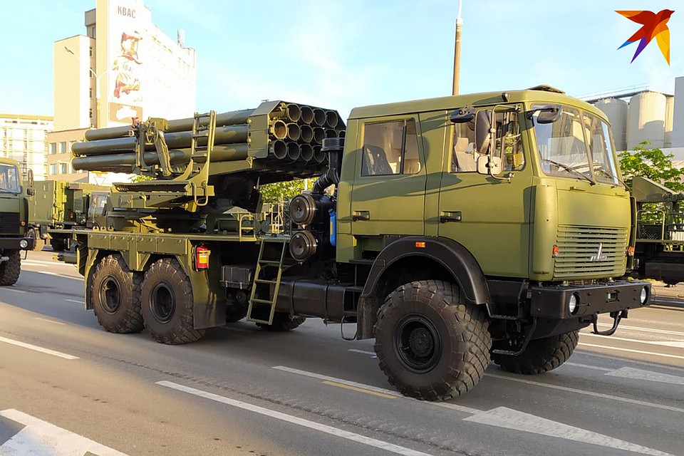 Модернизированный «Ураган» на базе МАЗа. Фото: Геннадий МОЖЕЙКО