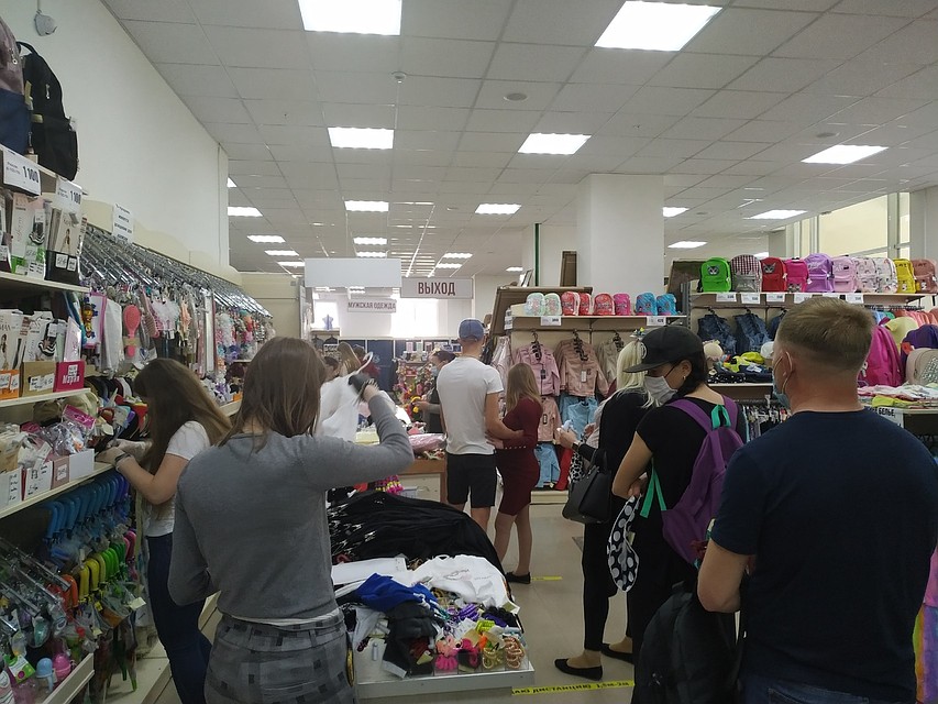 Детские отделы привлекают больше всего покупателей Фото: Ирина Жибоедова