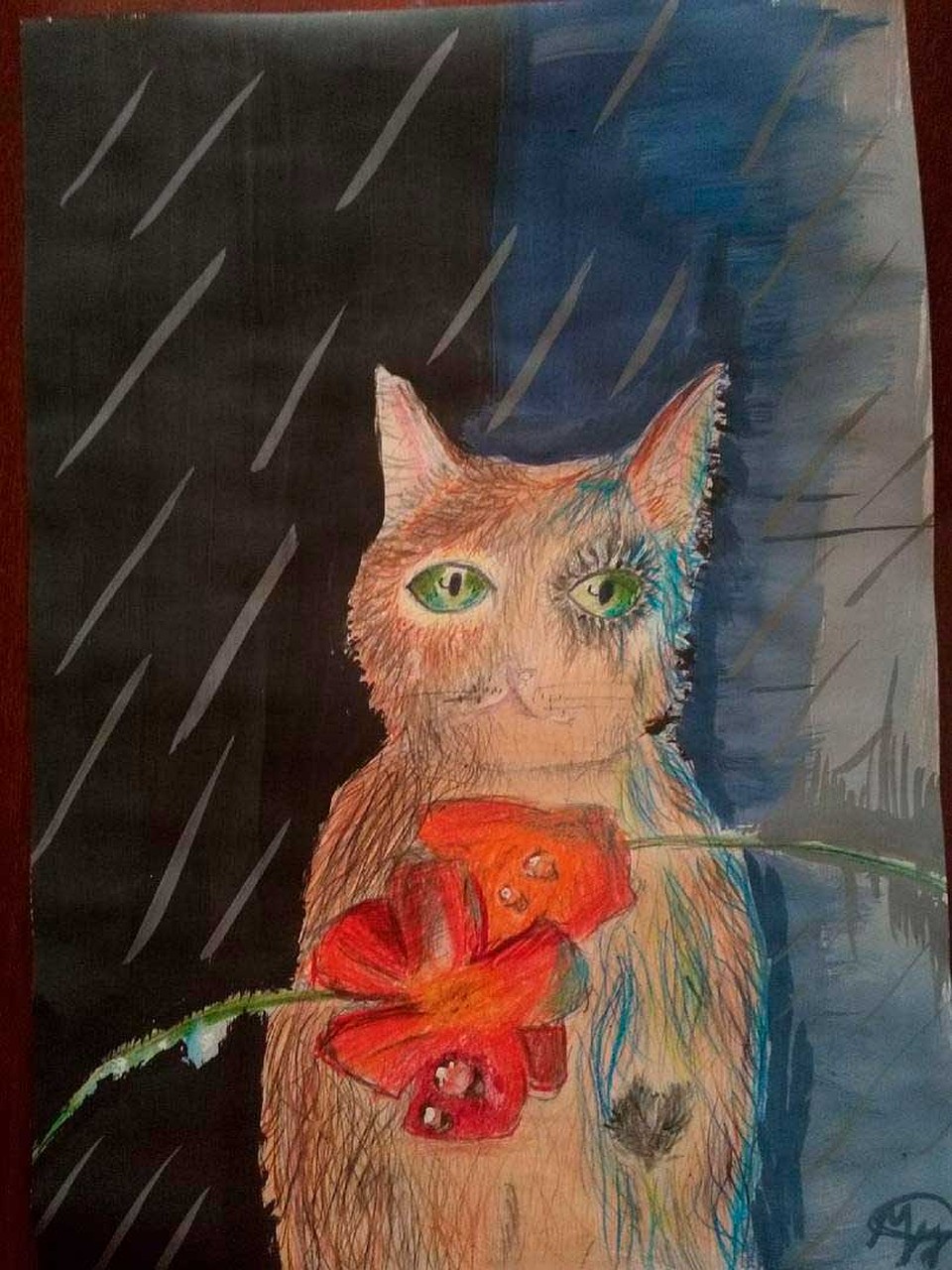 Кот Юрзик Ульяны Устиновой.