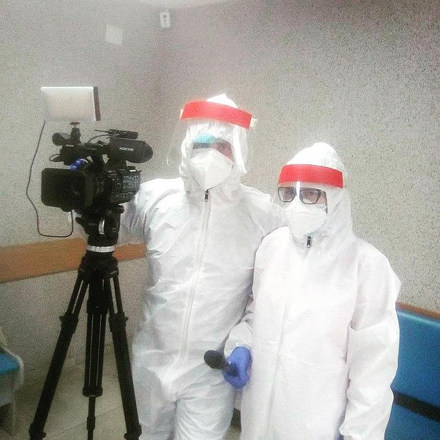 Тележурналисты побывали в реанимации.