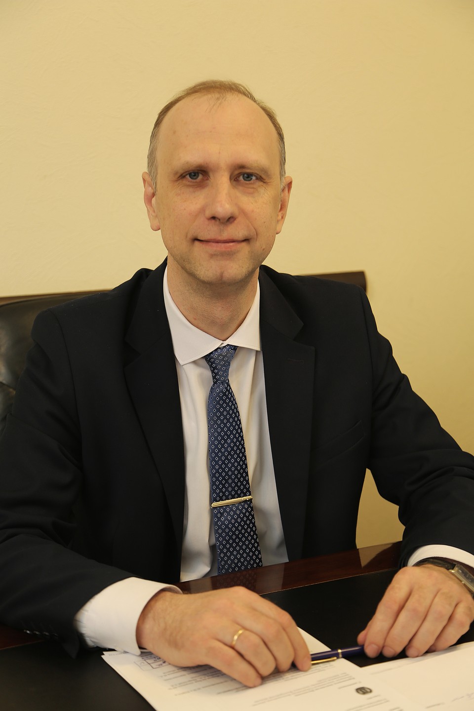 Ректор университета профессор Александр Валентинович Навроцкий. Фото: Архив ВолгГТУ.
