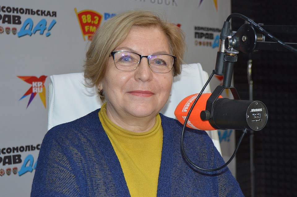 Директор «Центра патриотического воспитания» города Хабаровска Елена Ларионова Фото: Сергей ПЯТКОВ