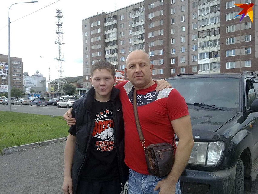 Петр Ян и его тренер Николай Суржиков. Фото предоставлено тренером Николаем Суржиковым