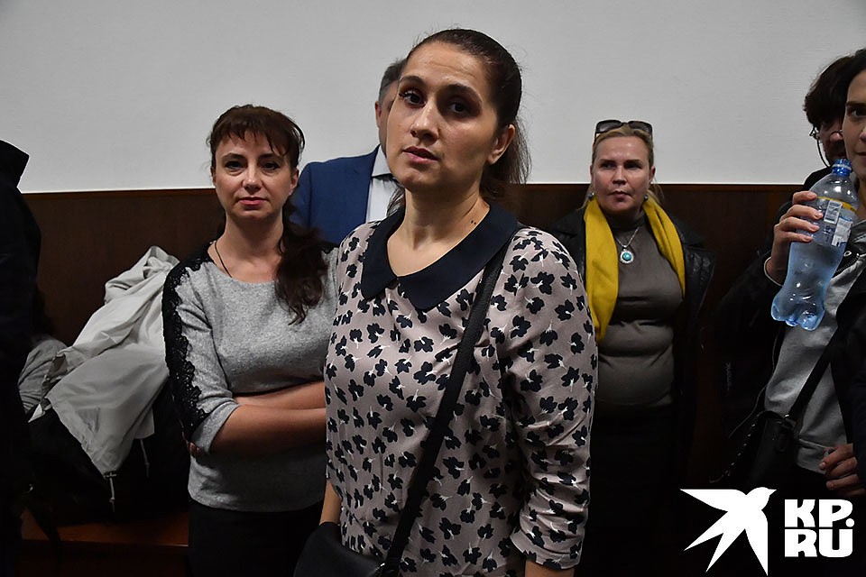 Мать сестер Хачатурян Аурелия Дундук в Басманном суде Москвы Фото: Виктор ГУСЕЙНОВ