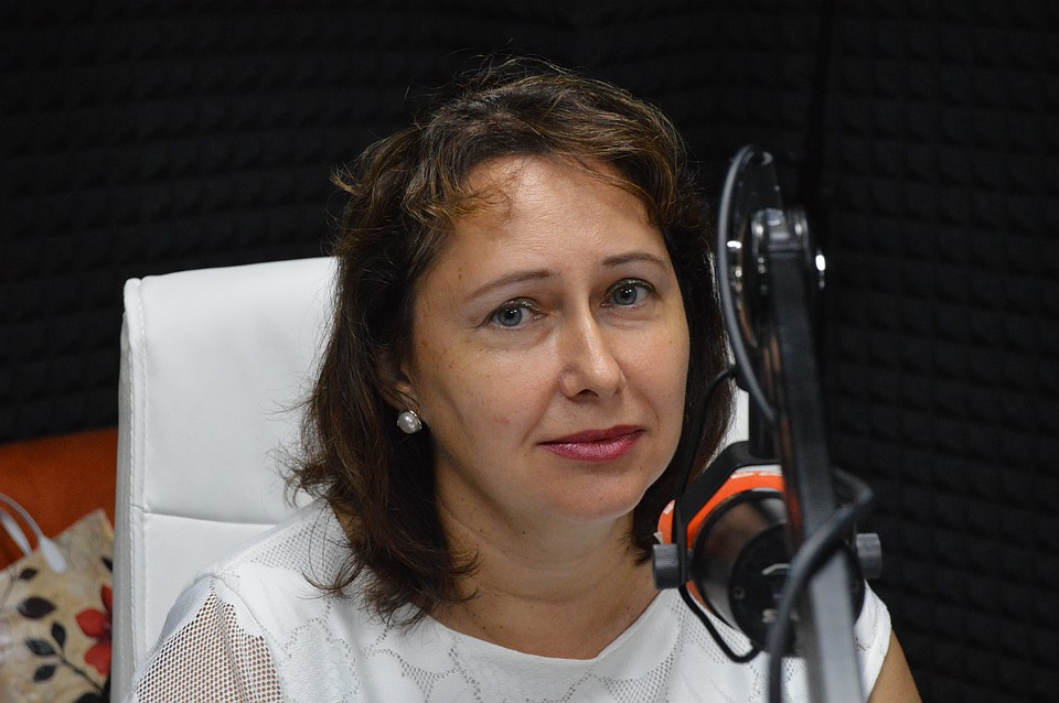 Ирина Рощина, представитель Министерства Соцзащиты Хабаровского края Фото: Сергей ПЯТКОВ